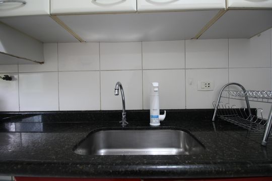 Cozinha - Armários de apartamento à venda com 3 quartos, 79m² em Vila Andrade, São Paulo