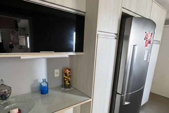 Cozinha de apartamento para alugar com 2 quartos, 133m² em Jardim Campo Grande, São Paulo