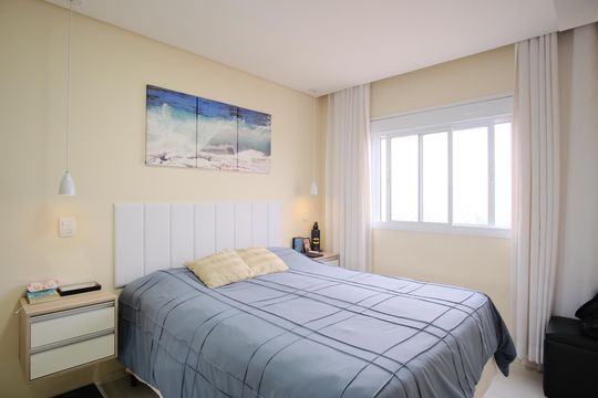 Suíte de apartamento à venda com 3 quartos, 107m² em Tatuapé, São Paulo