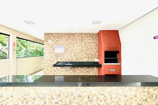 Área comum - Churrasqueira de apartamento para alugar com 2 quartos, 38m² em Vila São João, Guarulhos