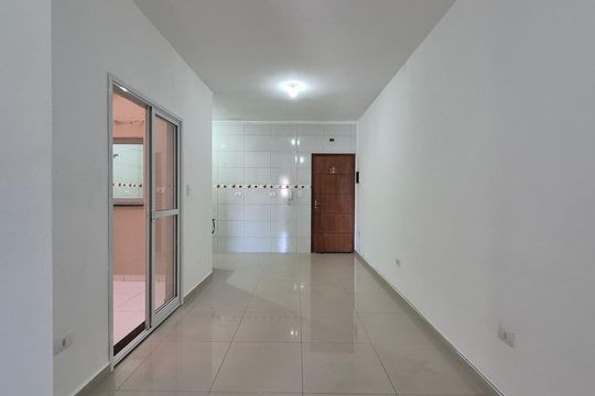 Sala  de apartamento à venda com 2 quartos, 62m² em Vila Alto de Santo Andre, Santo André