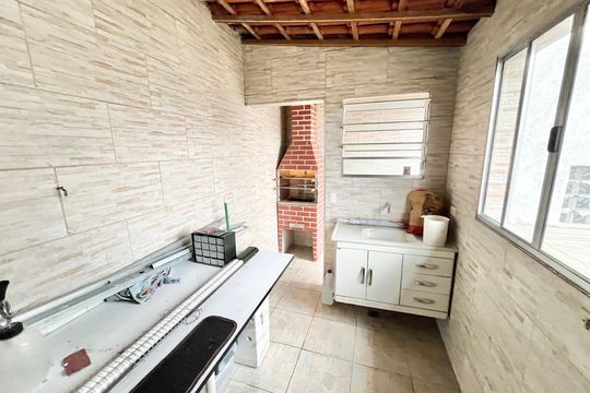 Área gourmet de casa à venda com 2 quartos, 98m² em Vila Prado, São Paulo