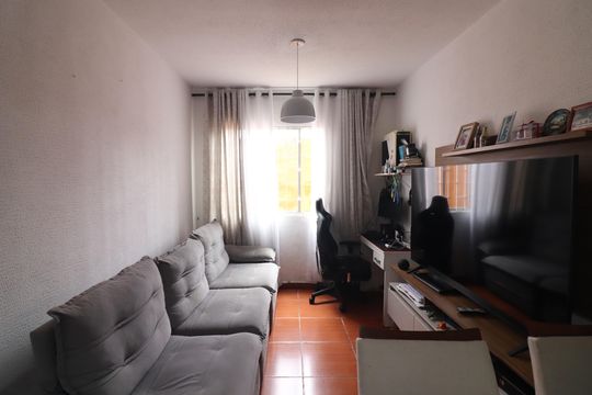 Sala  de apartamento à venda com 2 quartos, 60m² em Jd Iraja, São Bernardo do Campo