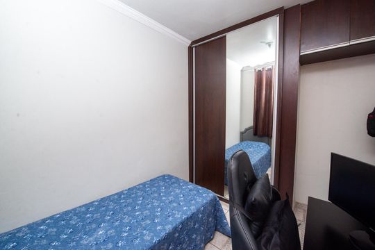 Quarto 1 de apartamento à venda com 2 quartos, 57m² em Bairro da Glória, Contagem