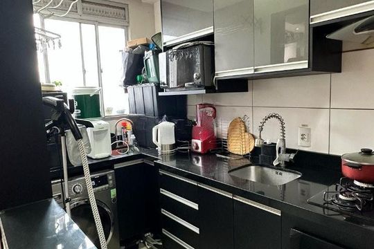 Cozinha de apartamento para alugar com 3 quartos, 118m² em Sarandi, Porto Alegre