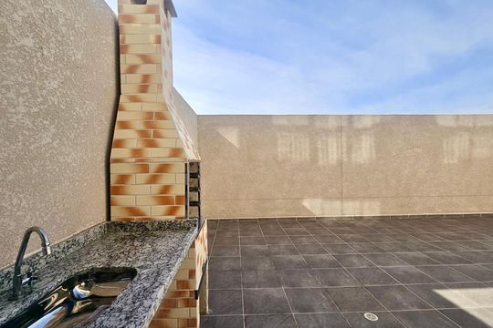 Área gourmet de apartamento à venda com 1 quarto, 103m² em Vila Yolanda, Osasco
