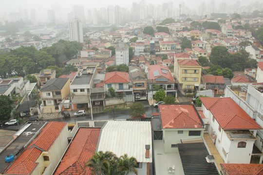 Vista da Cozinha de apartamento à venda com 2 quartos, 50m² em Jardim da Gloria, São Paulo