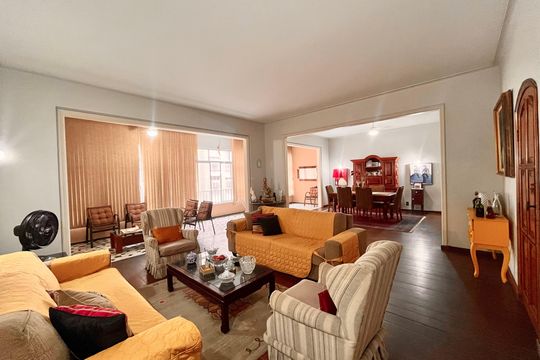 Sala  de apartamento à venda com 4 quartos, 300m² em Copacabana, Rio de Janeiro