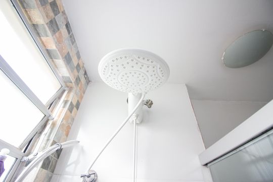 Banheiro Social de apartamento à venda com 2 quartos, 45m² em Fonte Grande, Contagem