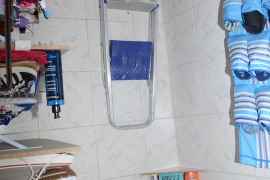 Banheiro da Suíte de casa à venda com 2 quartos, 360m² em Nova Vista, Belo Horizonte