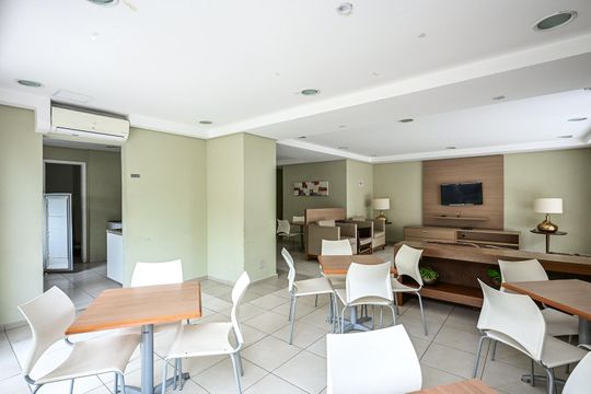 Salão de Festa de apartamento à venda com 2 quartos, 64m² em Jardim Parque Morumbi, São Paulo