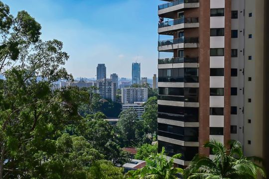 Vista de apartamento à venda com 2 quartos, 64m² em Jardim Parque Morumbi, São Paulo