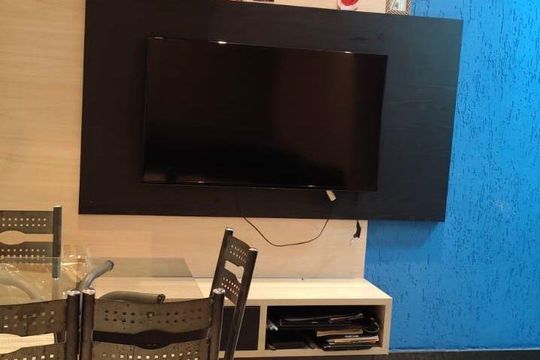 Sala de apartamento à venda com 2 quartos, 43m² em Chácara, Betim