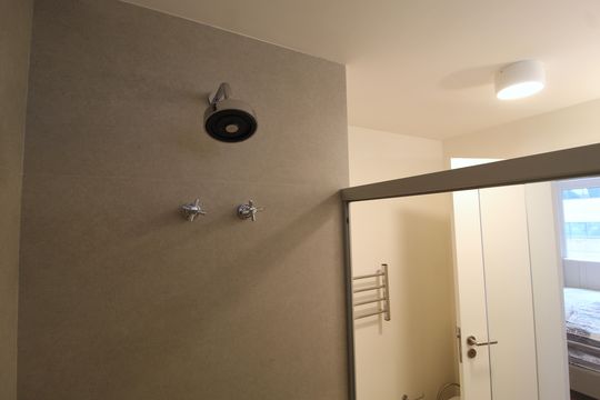 Banheiro da Suíte de apartamento à venda com 3 quartos, 122m² em Itaim Bibi, São Paulo
