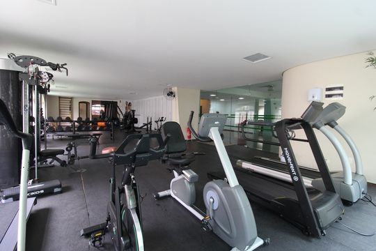 Área Comum - Academia de apartamento à venda com 3 quartos, 122m² em Itaim Bibi, São Paulo
