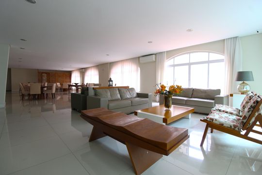 Área Comum - Salão de Festas de apartamento à venda com 3 quartos, 122m² em Itaim Bibi, São Paulo