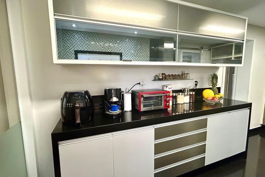 Cozinha de apartamento à venda com 3 quartos, 114m² em Vila Santo Antonio, Guarulhos