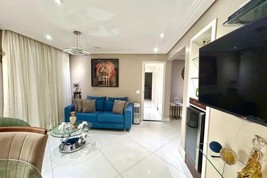 Sala de apartamento à venda com 3 quartos, 114m² em Vila Santo Antonio, Guarulhos