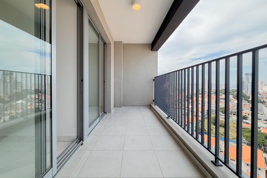 Varanda de apartamento à venda com 1 quarto, 38m² em Ipiranga, São Paulo