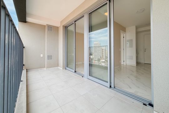 Varanda de apartamento à venda com 1 quarto, 38m² em Ipiranga, São Paulo