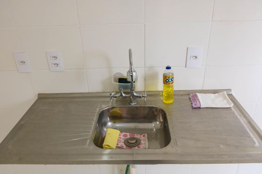 Cozinha de apartamento à venda com 2 quartos, 44m² em Piedade, Rio de Janeiro