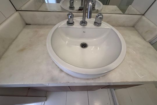 Banheiro Social de apartamento à venda com 3 quartos, 141m² em Barra da Tijuca, Rio de Janeiro