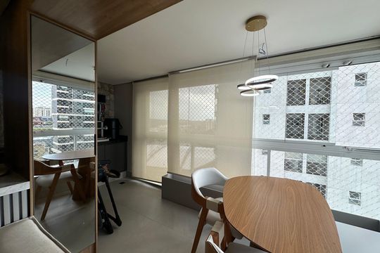 Varanda da Sala de apartamento para alugar com 2 quartos, 80m² em Bethaville I, Barueri
