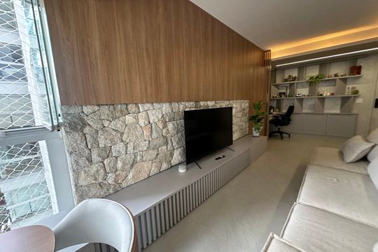 Sala de apartamento para alugar com 2 quartos, 80m² em Bethaville I, Barueri