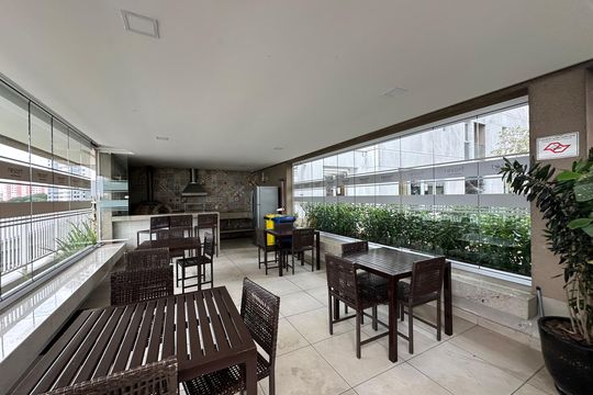 Área comum - Churrasqueira de apartamento para alugar com 2 quartos, 80m² em Bethaville I, Barueri