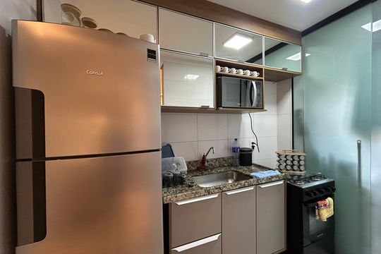 Cozinha de apartamento à venda com 2 quartos, 44m² em Jardim Iris, São Paulo