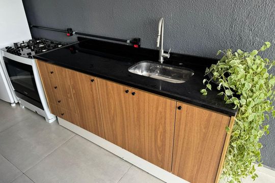 Área externa - Área Gourmet de casa à venda com 5 quartos, 410m² em City Bussocaba, Osasco