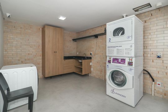 Lavanderia de apartamento à venda com 1 quarto, 24m² em Independência, Porto Alegre
