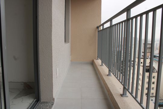 Varanda da Sala de apartamento para alugar com 1 quarto, 29m² em Liberdade, São Paulo