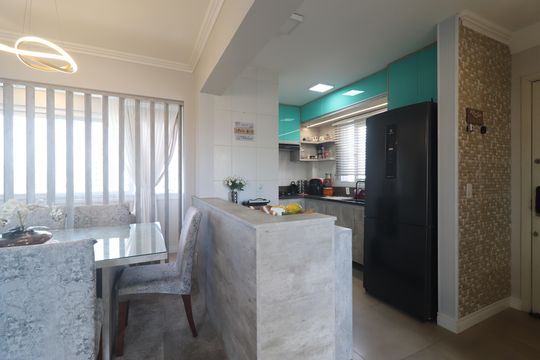 Cozinha de apartamento à venda com 2 quartos, 96m² em Rio Branco, Novo Hamburgo
