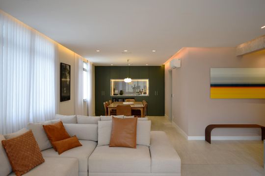 Sala de apartamento à venda com 3 quartos, 170m² em Jardim Paulista, São Paulo