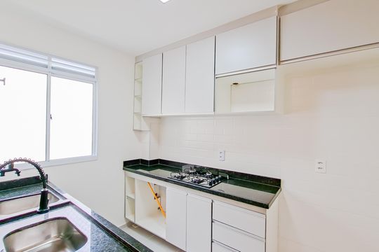 Cozinha de apartamento para alugar com 2 quartos, 39m² em Jardim Rosa de Franca, Guarulhos