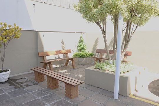 Area comum de apartamento à venda com 3 quartos, 94m² em Petrópolis, Porto Alegre