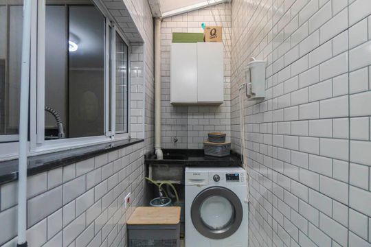 Área de Serviço de casa de condomínio à venda com 2 quartos, 53m² em Chácara Belenzinho, São Paulo