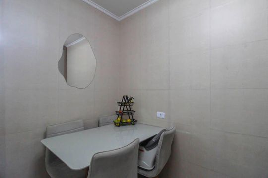 Cozinha de casa de condomínio à venda com 2 quartos, 53m² em Chácara Belenzinho, São Paulo