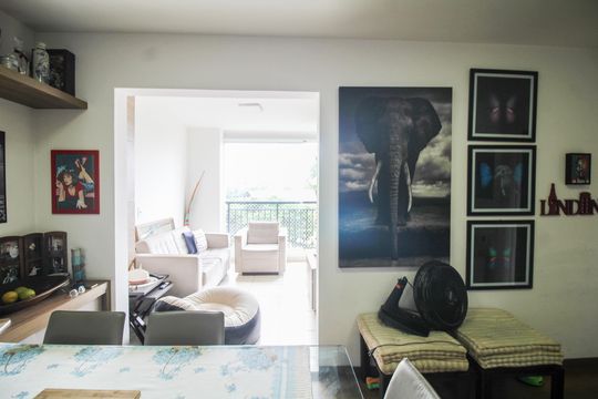 Sala de apartamento à venda com 2 quartos, 67m² em Brás, São Paulo