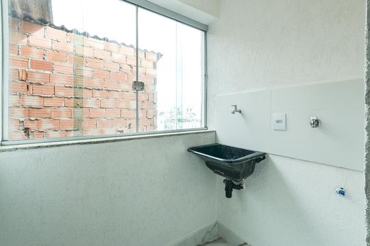 Área de Serviço de apartamento para alugar com 4 quartos, 120m² em Santa Efigênia, Belo Horizonte