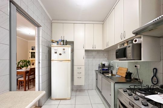 Cozinha de apartamento à venda com 2 quartos, 55m² em Santa Terezinha, São Bernardo do Campo