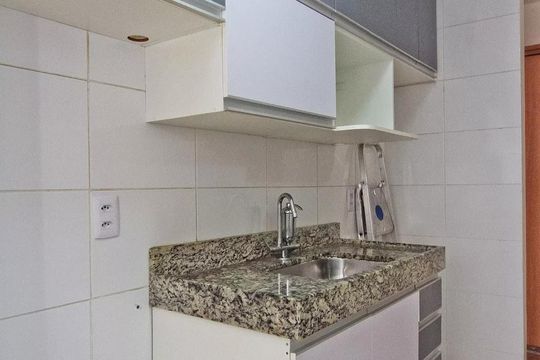 Cozinha de apartamento à venda com 2 quartos, 43m² em Jardim Iris, São Paulo