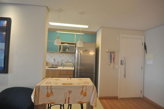 Cozinha de apartamento à venda com 2 quartos, 80m² em Vila Guilherme, São Paulo