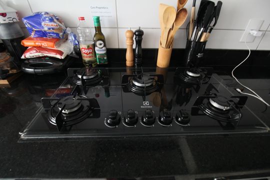 Cozinha de apartamento à venda com 2 quartos, 42m² em Vila Plana, São Paulo