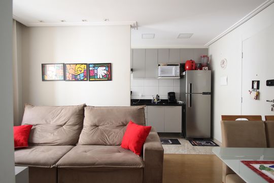 Sala de apartamento à venda com 2 quartos, 42m² em Vila Plana, São Paulo