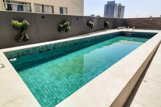 Área comum - Piscina de apartamento para alugar com 2 quartos, 55m² em Centro, Osasco