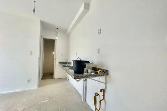 Cozinha de apartamento à venda com 2 quartos, 40m² em Vila da Saúde, São Paulo