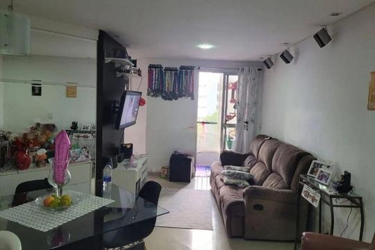 Sala de apartamento para alugar com 3 quartos, 65m² em São João Climaco, São Paulo