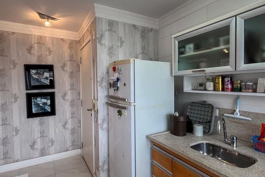 Cozinha de apartamento à venda com 1 quarto, 40m² em Cursino, São Paulo